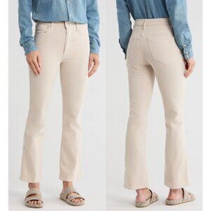Mother Smokin' Double Flood Jeans In Tapioca Size 32